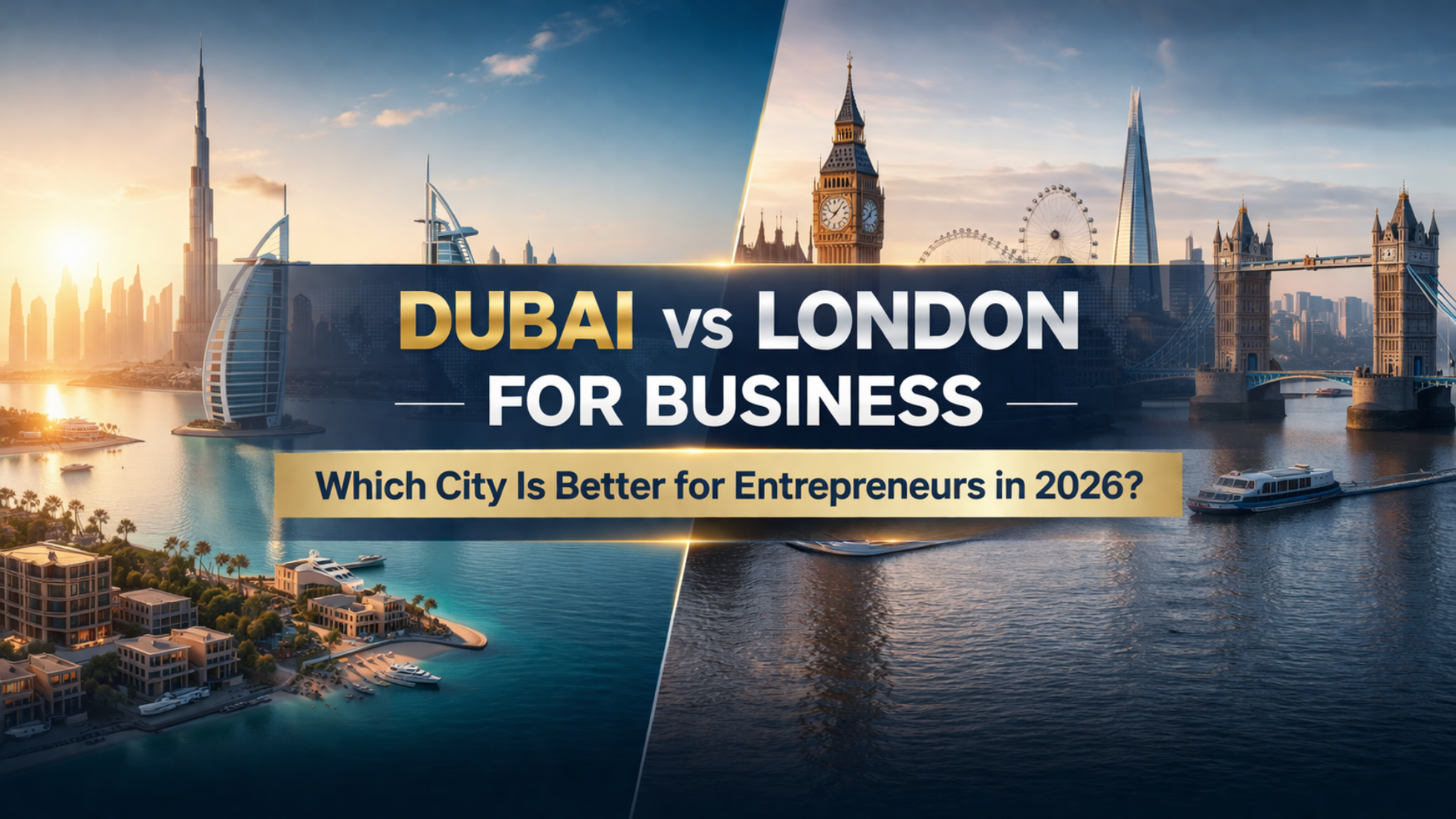 Dubai vs London for Business- Which City Is Better for Entrepreneurs in 2026?