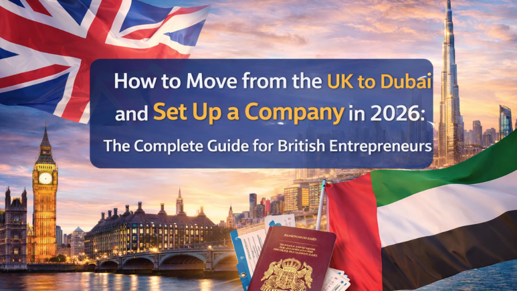 How to Move from the UK to Dubai and Set Up a Company in 2026- The Complete Guide for British Entrepreneurs