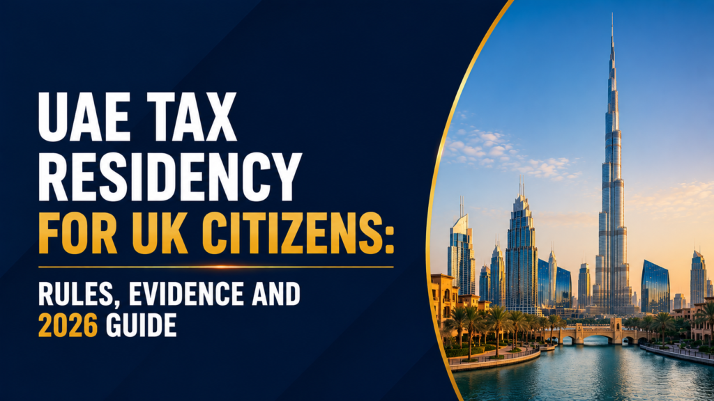 UAE Tax Residency for UK Citizens- Rules, Evidence and 2026 Guide